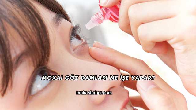 Moxai Göz Damlası Ne İşe Yarar?