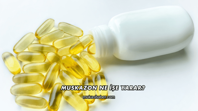 Muskazon Ne İşe Yarar?