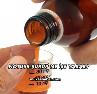 Notuss Şurup Ne İşe Yarar?