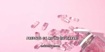 Prednol 16 Mg Ne İşe Yarar?