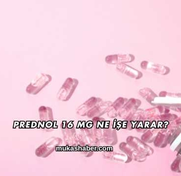 Prednol 16 Mg Ne İşe Yarar?