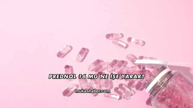 Prednol 16 Mg Ne İşe Yarar?