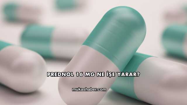 Prednol 16 Mg Ne İşe Yarar?