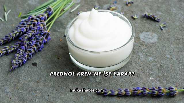 Prednol Krem Ne İşe Yarar?