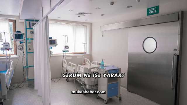Serum Ne İşe Yarar?