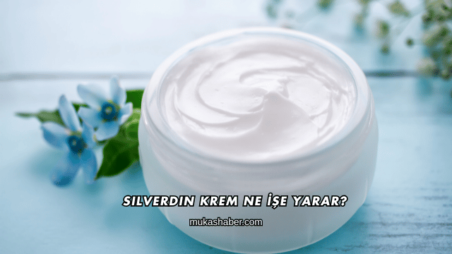 Silverdin Krem Ne İşe Yarar?