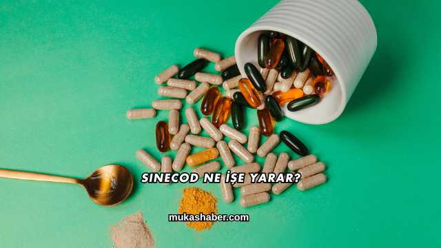 Sinecod Ne İşe Yarar?