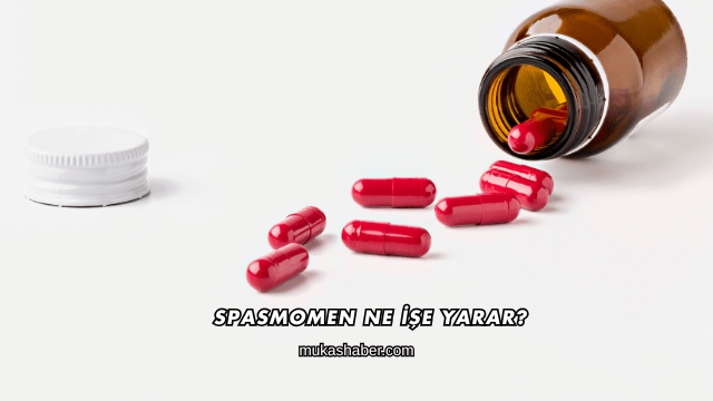 Spasmomen Ne İşe Yarar?