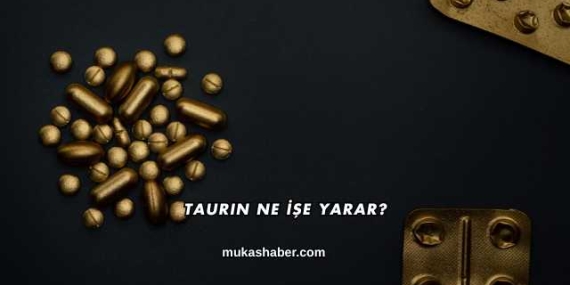 Taurin Ne İşe Yarar?
