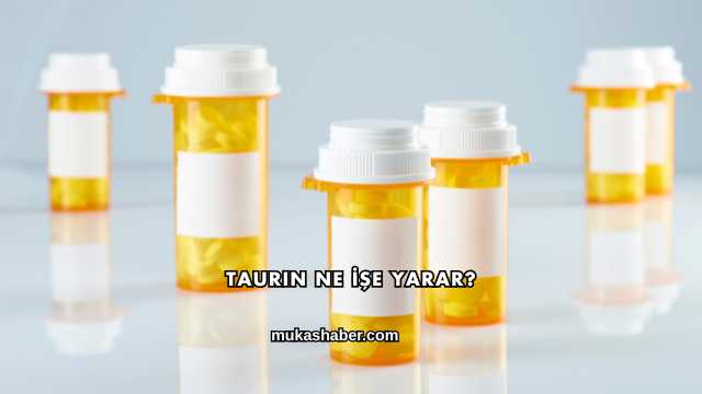 Taurin Ne İşe Yarar?