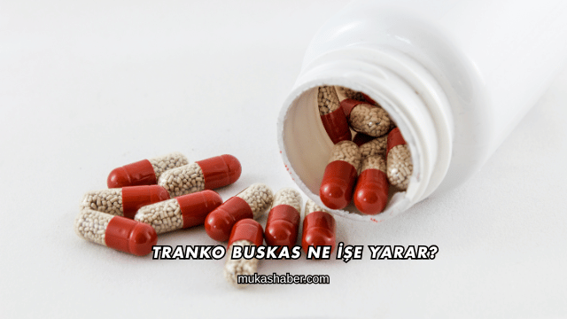 Tranko Buskas Ne İşe Yarar?