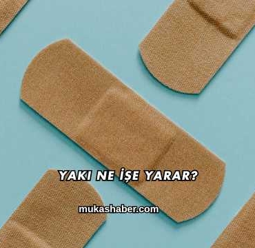 Yakı Ne İşe Yarar?