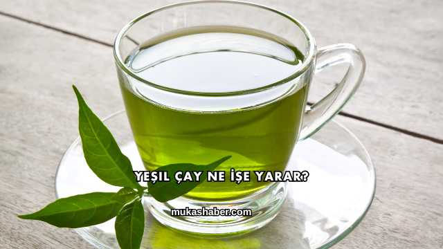 Yeşil Çay Ne İşe Yarar?