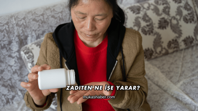 Zaditen Ne İşe Yarar?