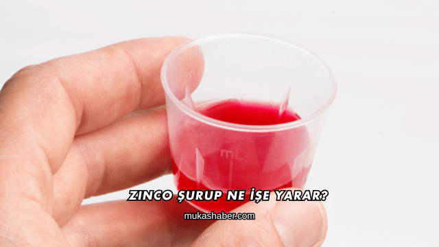 Zinco Şurup Ne İşe Yarar?