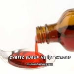 Zyrtec Şurup Ne İşe Yarar?