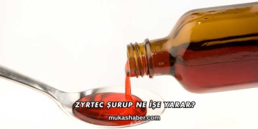 Zyrtec Şurup Ne İşe Yarar?