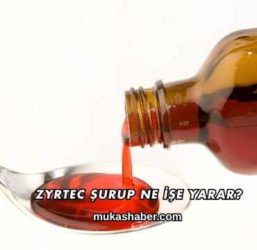 Zyrtec Şurup Ne İşe Yarar?