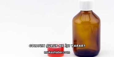 Coldfen Şurup Ne İşe Yarar?