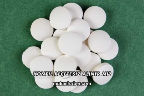 Kontil Reçetesiz Alınır mı?