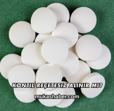 Kontil Reçetesiz Alınır mı?