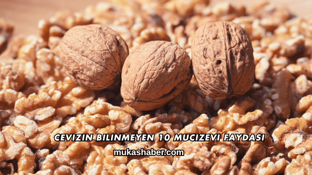 Cevizin Bilinmeyen 10 Mucizevi Faydası